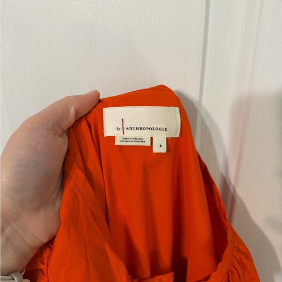 Anthropologie The Somerset Orange Maxi Dress - Picture 2 of 8